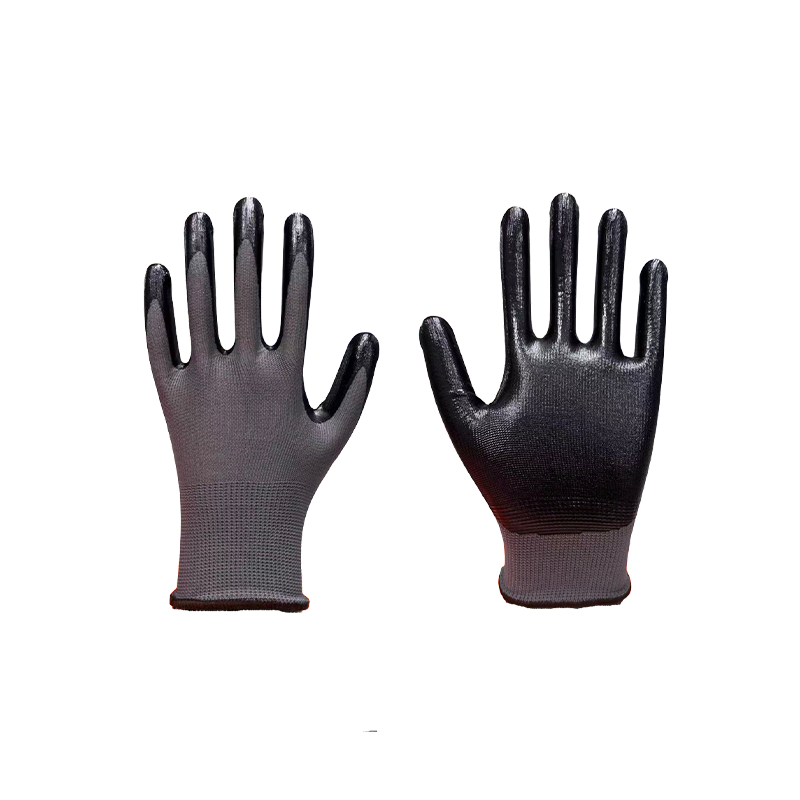 Guantes lisos de nitrilo calibre 13